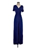 Acting Pro Blue Casual Dress Size S - photo 1