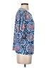 K. Jordan Blue 3/4 Sleeve Top Size S - photo 4