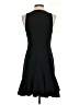 Josie Natori Solid Black Cocktail Dress Size 4 - photo 2