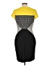 Studio One Color Block Yellow Cocktail Dress Size 10 - photo 2