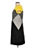 Studio One Color Block Yellow Cocktail Dress Size 10 - photo 5
