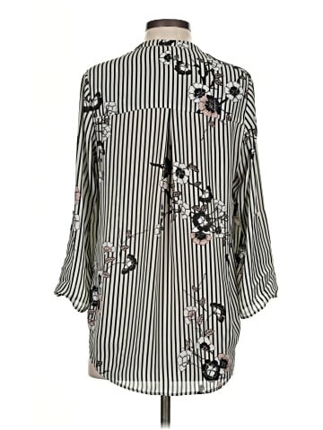 Black Rainn 3/4 Sleeve Blouse (view 2)
