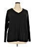 Croft & Barrow Black Long Sleeve Top Size 2X - photo 1