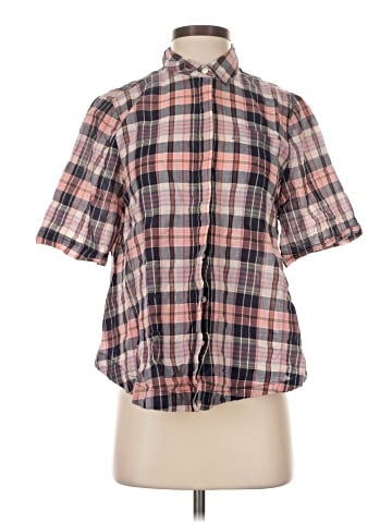 Birds of Paradis by Trovata Short Sleeve Button-Down Shirt (view 1)