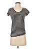 Toad & Co Stripes Gray Short Sleeve T-Shirt Size XS - photo 1