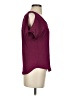 BCX 100% Polyester Burgundy Short Sleeve Top Size XXS - photo 4