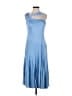 St. John Blue Cocktail Dress Size 8 - photo 1