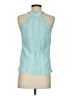 Escapada 100% Rayon Teal Sleeveless Blouse Size XS - photo 2