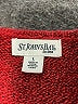 St. John's Bay Tweed Red Pullover Sweater Size L - photo 7