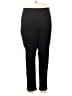 Anne Klein Solid Black Active Pants Size XXL - photo 1
