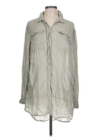 Holding Horses Long Sleeve Button-Down Shirt (view 1)