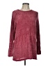 Laura Ashley 100% Viscose Burgundy Pullover Sweater Size L - photo 1
