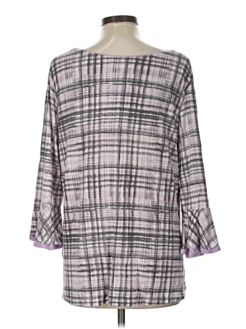 Simply Vera Vera Wang 3/4 Sleeve T-Shirt (view 2)