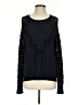 Autumn Cashmere 100% Cotton Black Pullover Sweater Size S - photo 1