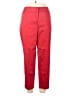 Ruby Rd. Solid Red Casual Pants Size 18 - photo 1
