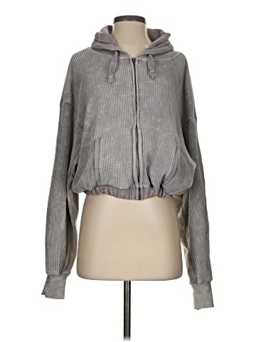 Vintage Havana Zip Up Hoodie (view 1)