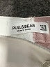 Pull&Bear Color Block Ivory Shorts Size 6 - photo 3