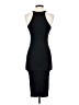 Pull&Bear Solid Black Cocktail Dress Size S - photo 2