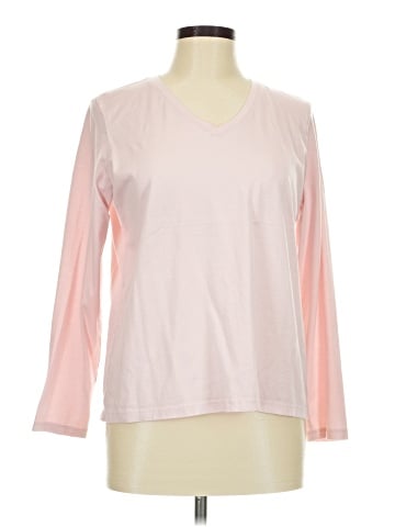 Lands' End 3/4 Sleeve T-Shirt (view 1)