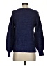 Gloria Vanderbilt Solid Blue Pullover Sweater Size S - photo 2