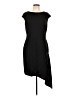 St. John Solid Black Cocktail Dress Size 12 - photo 1