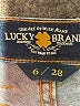 Lucky Brand Hearts Blue Jeans Size 6 - photo 7