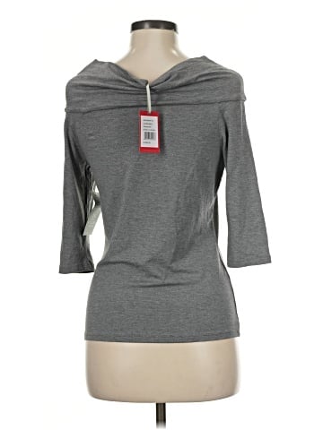 Pure Collection 3/4 Sleeve Top (view 2)