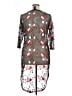 Ashley Stewart 100% Polyester Gray Cocktail Dress Size 14 Plus - photo 2