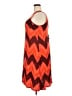 Cato Chevron-herringbone Orange Casual Dress Size 18W-20W - photo 5