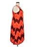 Cato Chevron-herringbone Orange Casual Dress Size 18W-20W - photo 4