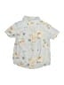 Janie and Jack Tropical Blue Short Sleeve Button-Down Shirt Size 3 - photo 2