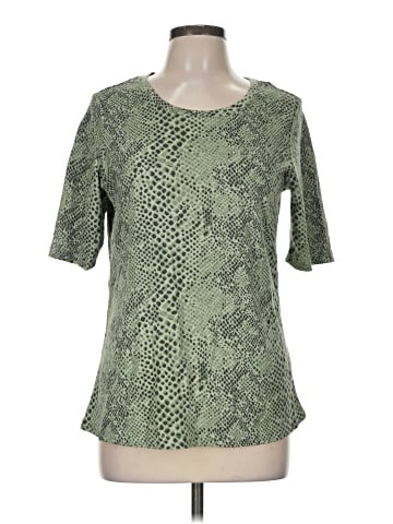 Isaac Mizrahi 3/4 Sleeve T-Shirt (view 1)