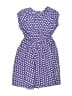 Lands' End 100% Baumwolle Hearts Blue Dress Size 6X - photo 1