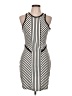 Arden B. Stripes Ivory Casual Dress Size L - photo 1