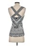 PrAna Silver Sleeveless Top Size S - photo 2