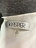 Kasper 100% Polyester White Sleeveless Blouse Size XL - photo 7
