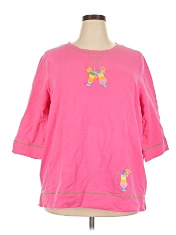 Quacker Factory 3/4 Sleeve T-Shirt (view 1)