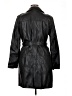 Sebby Collection 100% Polyurethane Black Trenchcoat Size XL - photo 2