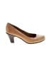 Sofft 100% Leather Tan Heels Size 10 - photo 1
