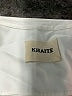 Khaite 100% Cotton Ivory Long Sleeve Blouse Size M - photo 4