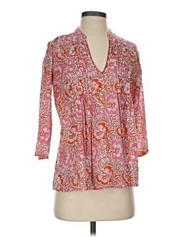 Roberta Roller Rabbit 3/4 Sleeve Blouse (view 1)