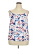 Merona 100% Rayon White Sleeveless Blouse Size XXL - photo 1