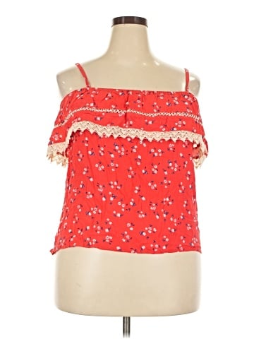 Self Esteem Sleeveless Blouse (view 1)