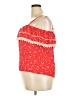 Self Esteem 100% Rayon Red Sleeveless Blouse Size XXL - photo 5