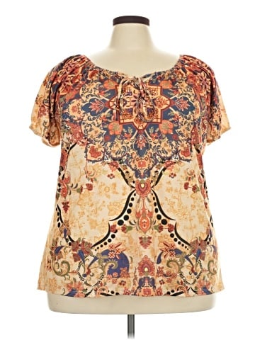 G Collection Short Sleeve Blouse (view 1)