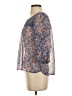 Forever 21 100% Polyester Blue 3/4 Sleeve Blouse Size S - photo 5