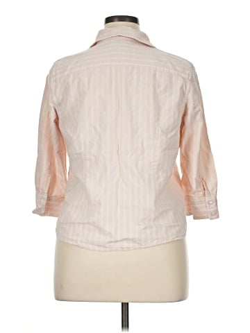 Karen Scott 3/4 Sleeve Button-Down Shirt (view 2)