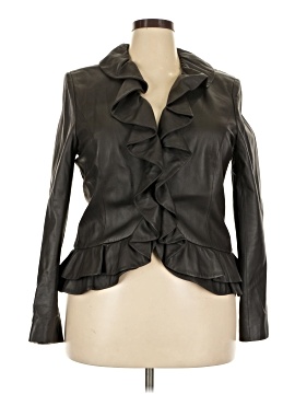 Lafayette 148 New York Leather Jacket