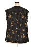 DR2 100% Polyester Black Sleeveless Blouse Size 2X - photo 2