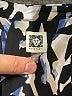 Anne Klein Animal Print Blue 3/4 Sleeve Blouse Size 1X - photo 7